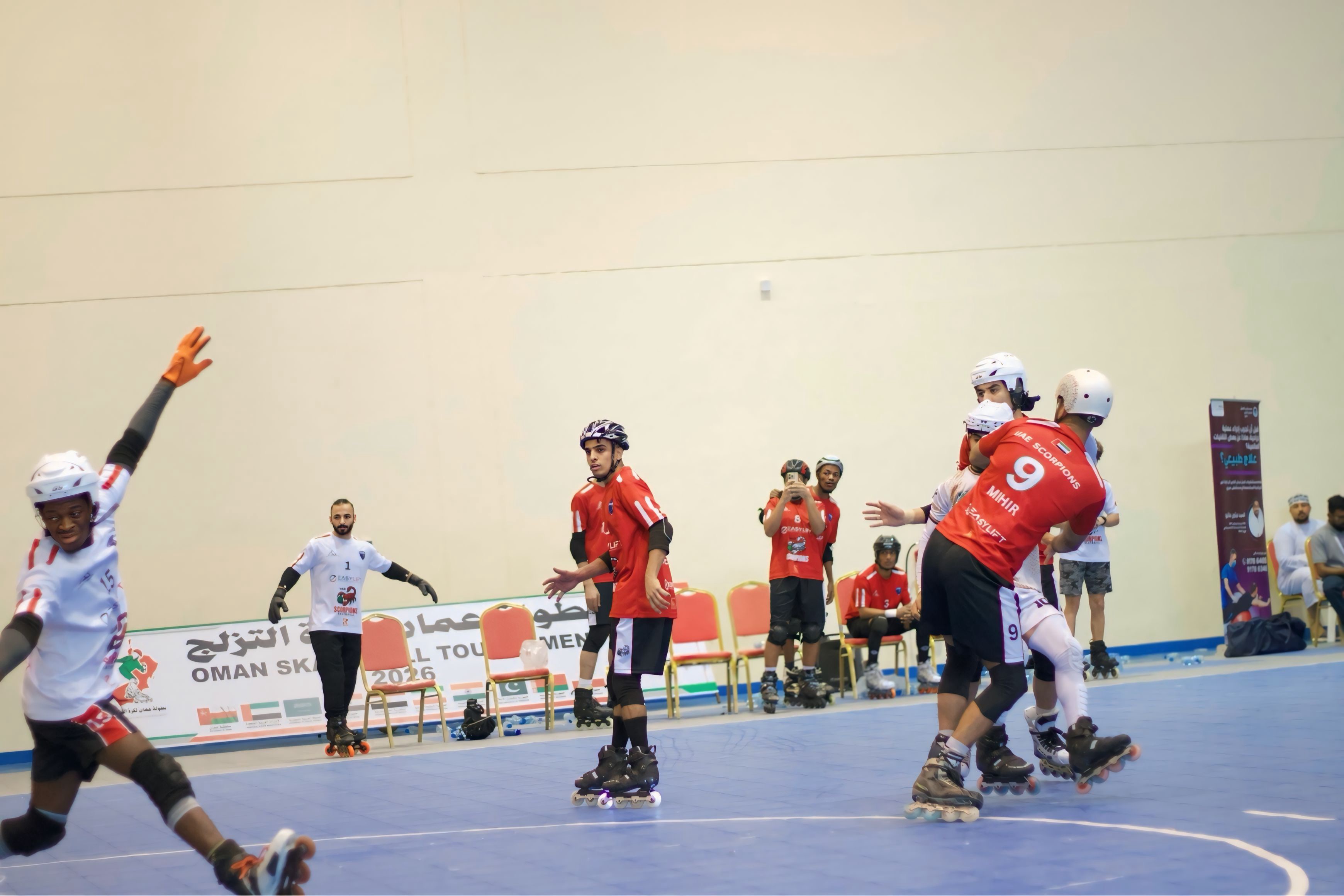 Oman SKATE BALL Tournament Photo · 15